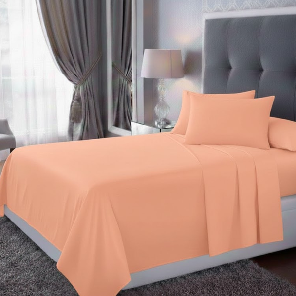 Polycotton Flat Sheet – 22 Colour Options, Soft Easy Care Bed Sheet for Everyday Use