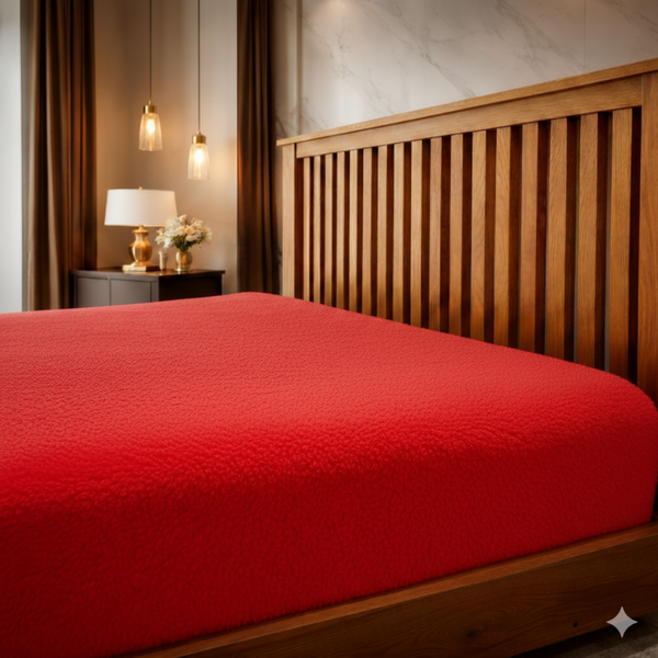 Teddy Fleece Fitted Sheets – Ultra Soft, Warm & Cozy Deep-Fit Bed Sheets for Everyday Comfort