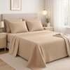 Microfiber Flat Sheet – Ultra Soft Lightweight Bed Sheet, Smooth Finish & Easy Care