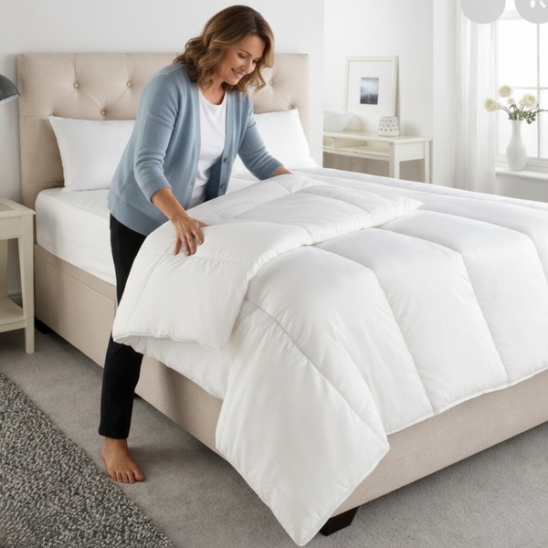 All-Season Corovin Duvet with Hollowfiber Filling – Cozy Lightweight Quilt for Everyday Use