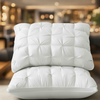 Soft Tufted Decorative Bed Pillow (1 Pillow) Elegant Comfort & Textured Style for a Beautifully Dressed Bed