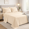 Microfiber Flat Sheet – Ultra Soft Lightweight Bed Sheet, Smooth Finish & Easy Care