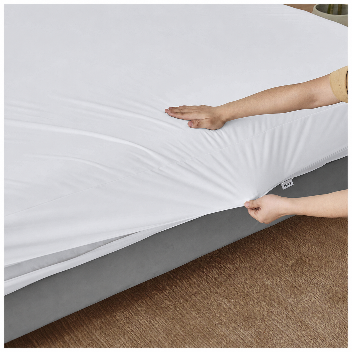 4BTEX full mattress encasement fit demonstration