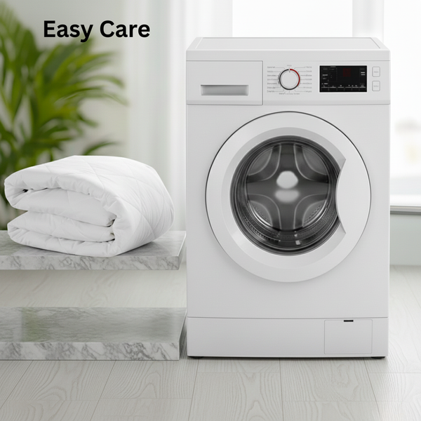 Non-Waterproof Quilted Mattress Protector 30cm Extra Deep Fit – Single to Super King