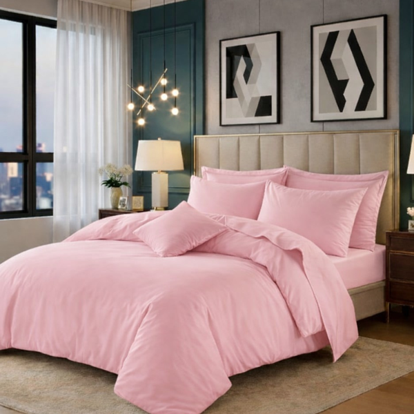 Microfiber Duvet Cover Set – Ultra Soft Lightweight Bedding, Smooth Finish & Easy Care