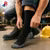 4B Pack of 12 Work Socks – Random Colours, UK 6–11