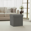 Ribbed Storage BoxStylish Space-Saving Storage for a Neat, Modern Home