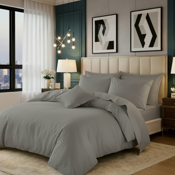 Microfiber Duvet Cover Set – Ultra Soft Lightweight Bedding, Smooth Finish & Easy Care