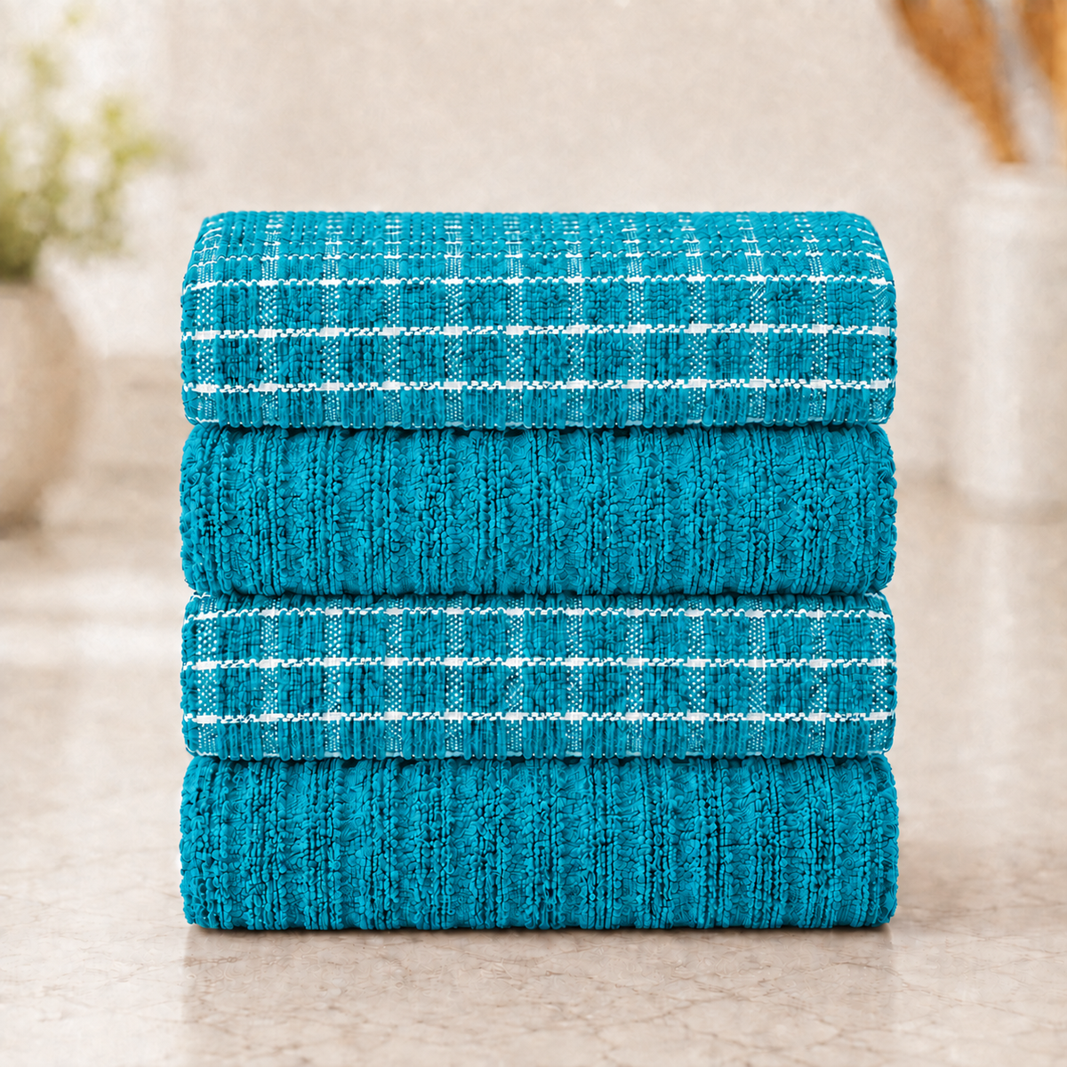 4B Everyday Terry Tea Towels – Pack of 8