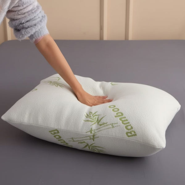 Luxury Bamboo Pillow | Smooth, Breathable Sleep Comfort