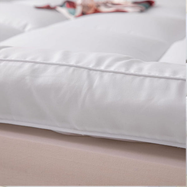 10cm Extra Thick Mattress Topper – Elasticated Corners