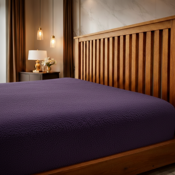 Teddy Fleece Fitted Sheets – Ultra Soft, Warm & Cozy Deep-Fit Bed Sheets for Everyday Comfort