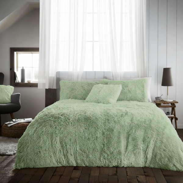 Alaska Long Fur Fleece Duvet CoverUltra-Soft, Cozy Warmth for Luxurious Winter Comfort