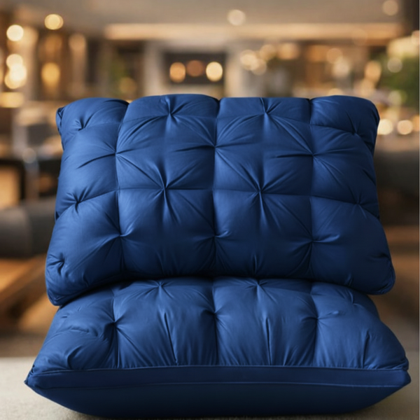 Soft Tufted Decorative Bed Pillow (1 Pillow) Elegant Comfort & Textured Style for a Beautifully Dressed Bed