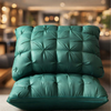Soft Tufted Decorative Bed Pillow (1 Pillow) Elegant Comfort & Textured Style for a Beautifully Dressed Bed