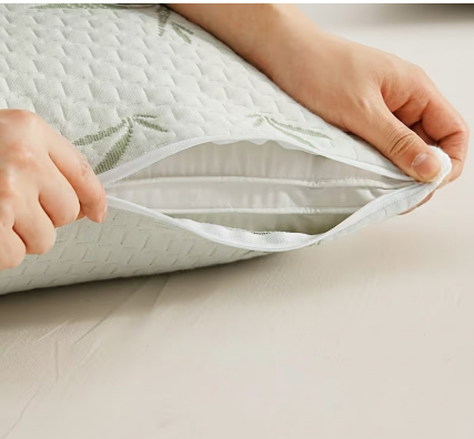 Luxury Bamboo Pillow | Smooth, Breathable Sleep Comfort