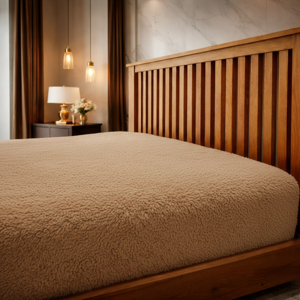Teddy Fleece Fitted Sheets – Ultra Soft, Warm & Cozy Deep-Fit Bed Sheets for Everyday Comfort