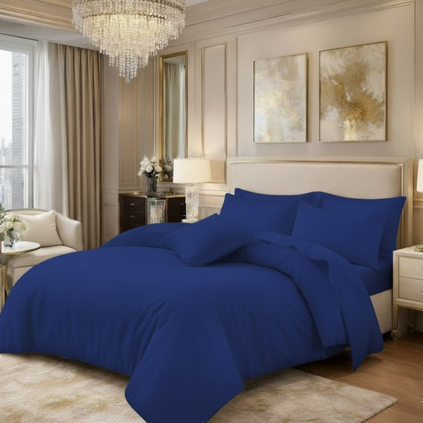 Polycotton Plain Duvet Cover Set | Soft, Breathable & Easy Care Bedding | All Sizes