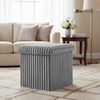 Ribbed Storage BoxStylish Space-Saving Storage for a Neat, Modern Home