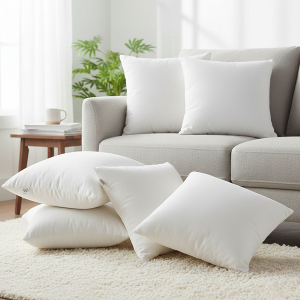 Premium Cushion Inner Pads – Pack of 4 Full, Supportive Comfort for Everyday Use-