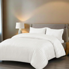 Stripe Duvet Cover Set – Luxury Satin Stripe Bedding, Soft Smooth & Hotel Quality
