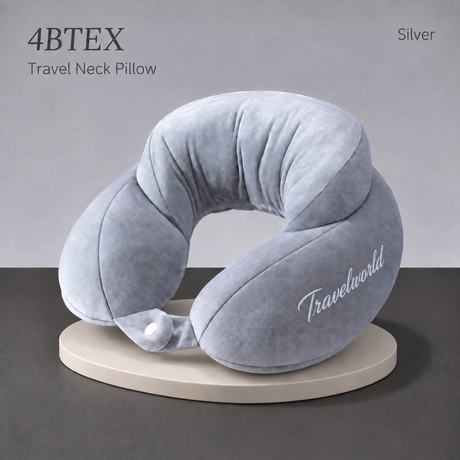 4BTEX U-Shaped Travel Neck Pillow – 9 Colours