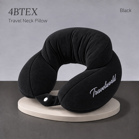 4BTEX U-Shaped Travel Neck Pillow – 9 Colours