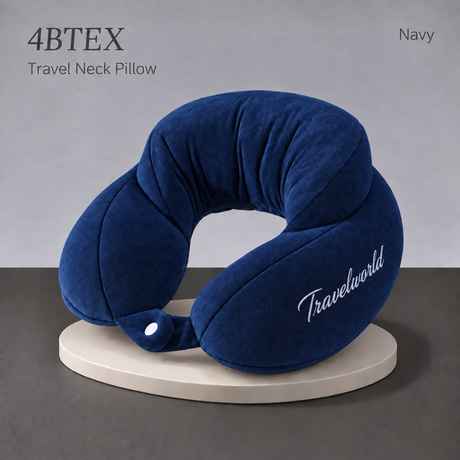 4BTEX U-Shaped Travel Neck Pillow – 9 Colours
