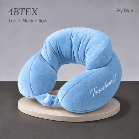4BTEX U-Shaped Travel Neck Pillow – 9 Colours