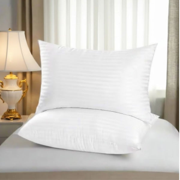 Pack of 2 BHS Stripe Pillows – Soft, Stylish, and Perfect for Cozy Sleep
