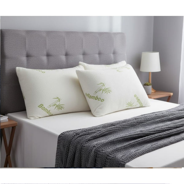 Luxury Bamboo Pillow | Smooth, Breathable Sleep Comfort