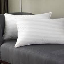 Pack of 2 BHS Stripe Pillows – Soft, Stylish, and Perfect for Cozy Sleep