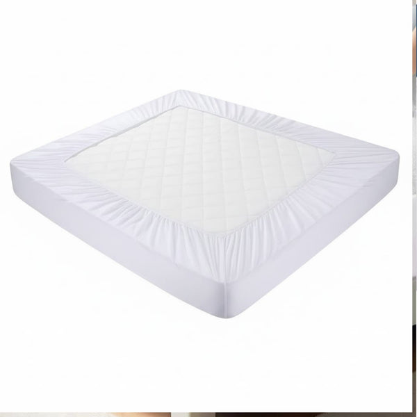 Terry Towel Mattress Protector – Waterproof & Absorbent Bed Cover
