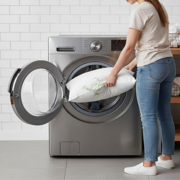 Luxury Bamboo Pillow | Smooth, Breathable Sleep Comfort