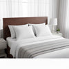 Pack of 2 White Stripe Pillow Pair with Black Piping – Perfect for Home Decor & Sleep