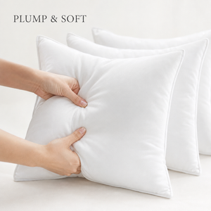Premium plump and soft cushion inner pad close-up