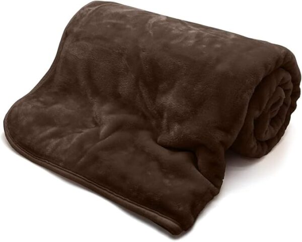 Night Zone Luxury Faux Fur Mink Fleece Throw Over Sofa Bed Soft Warm Blanket - Image 14