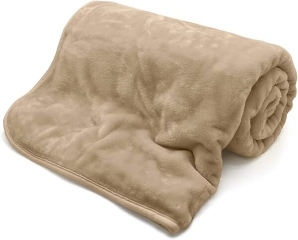 Night Zone Luxury Faux Fur Mink Fleece Throw Over Sofa Bed Soft Warm Blanket - Image 8