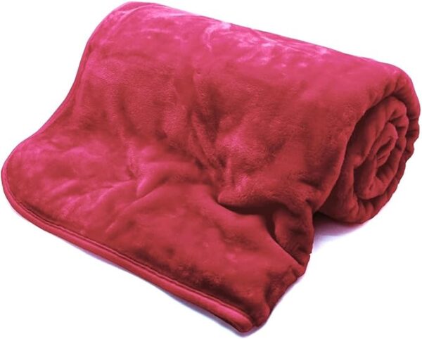 Night Zone Luxury Faux Fur Mink Fleece Throw Over Sofa Bed Soft Warm Blanket - Image 11