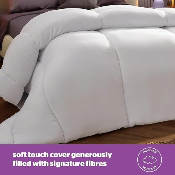 Silentnight Deep Sleep Duvet 10.5 Tog - All Year Round Soft Fluffy Comfortable Duvet - Hypoallergenic Machine Washable - Single, White, 444729GE - Image 5